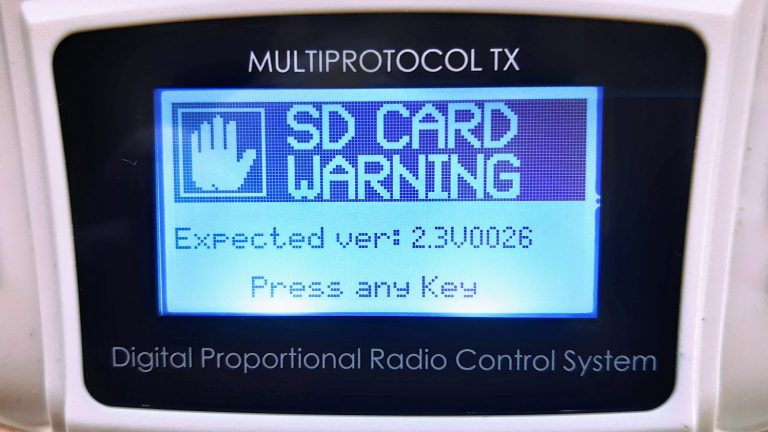 Guide Fixing The Opentx Sd Card Warning 9837